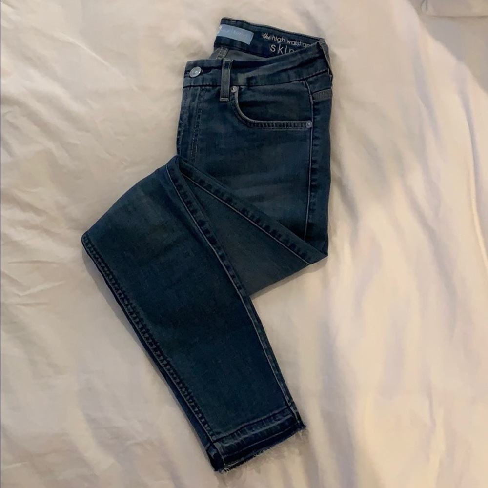 7 for Humanity Jeans with Raw Hem